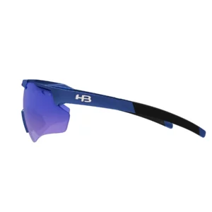 Óculos HB Shield 2.0 Matte Blue Blue Chrome
