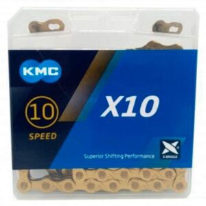 Corrente KMC X10 Ti-N dourada