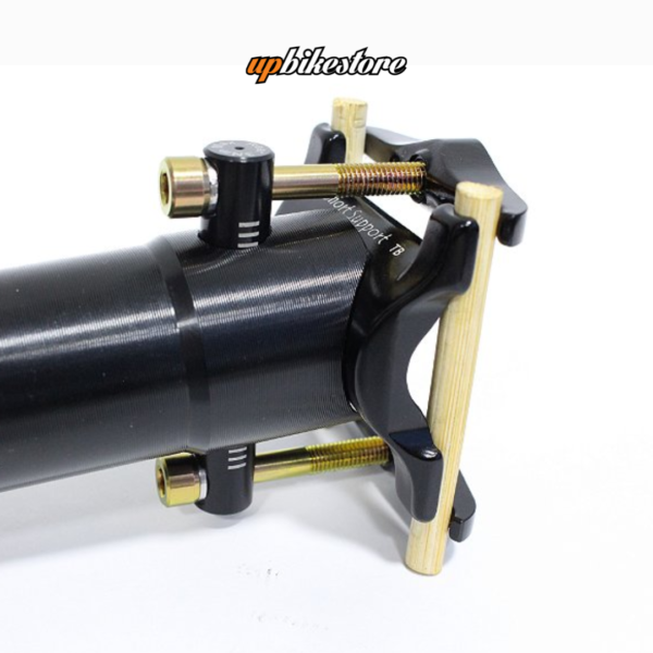 Parafuso Titânio fixar Selim Canote Session ou Similar, kit 2 unidades Dourado, Arstop
