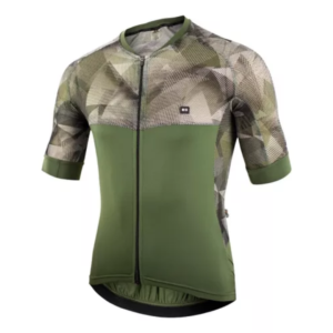 Camisa Ciclismo Masc Marcio May Ellegance ULTRA Slim Verde Tam P