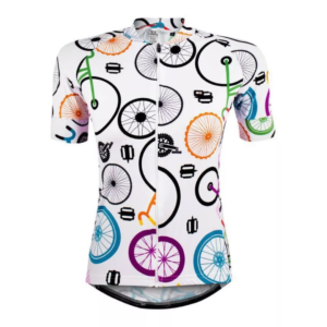 Camisa Ciclismo Fem Márcio May Funny Colorful Minimalist Tam M