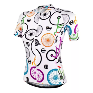 Camisa Ciclismo Fem Márcio May Funny Colorful Minimalist Tam P