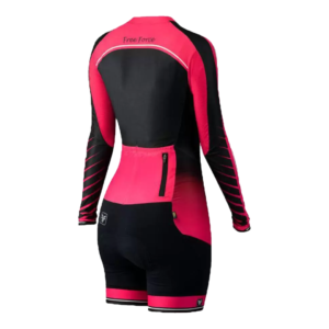 Macaquinho Ciclismo Feminino Free Force New Allure Mga Longa Tam M