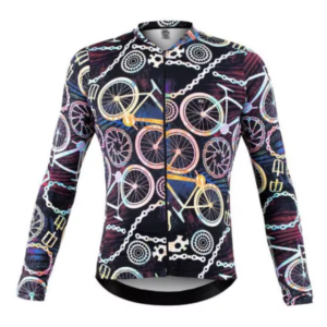 Camisa Ciclismo Masculino Marcio May Funny Manga Longa Freedom Machine Tam G