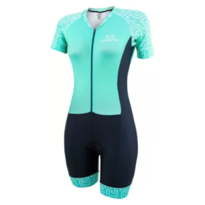 Macaquinho Ciclismo Feminino Marcio May SPORT Leaf Drops Tam M