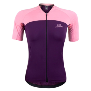 Camisa Ciclismo Feminino Márcio May Race Rosa / Figo Tam G