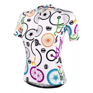 Camisa Ciclismo Fem Márcio May Funny Colorful Minimalist Tam M
