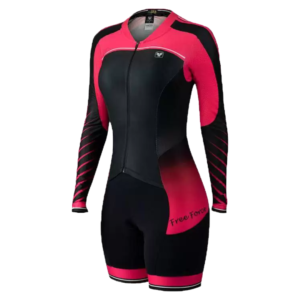 Macaquinho Ciclismo Feminino Free Force New Allure Mga Longa Tam P