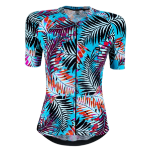 Camisa Ciclismo Feminino Márcio May Funny Premium Palm Tree Tam M