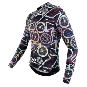 Camisa Ciclismo Masculino Marcio May Funny Manga Longa Freedom Machine Tam G