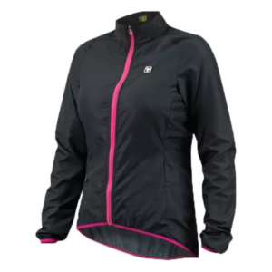 Jaqueta Ciclismo Feminino Free Force Sport Corta Vento Preto Tam G