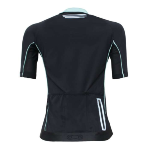 Camisa Ciclismo Feminino Márcio May Race Preto / Aruba Tam G