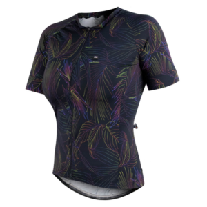 Camisa Ciclismo Fem Márcio May Funny Rainbow Leaves Tam P