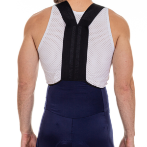 Regata Base Layer Ciclismo Masc NOMAD Seg Pele Branca Tam G