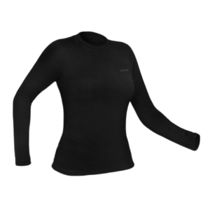 Camiseta Feminina Thermo Sense Manga Longa Curtlo Preto Tam PP