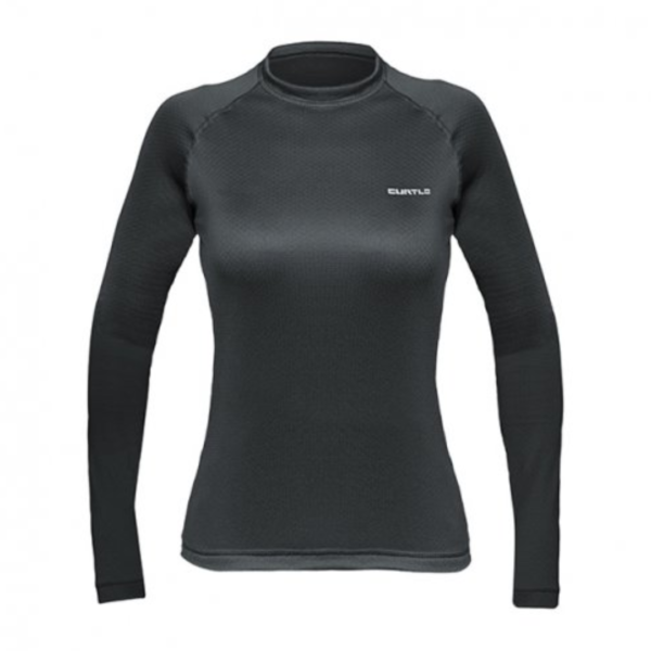 Camiseta Feminina Thermo Skin Manga Longa Curtlo Preto Tam G - Image 2