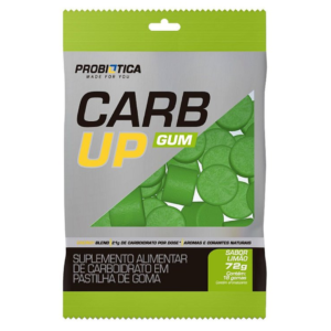 Carb Up Gum LIMÃO Sache 72g (18 Gomas) PROBIOTICA