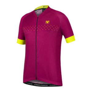 Camisa Ciclismo Masculino Free Force Sport Faster Bordô Tam M