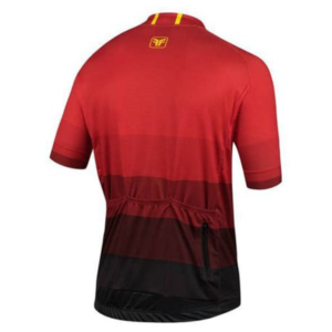 Camisa Ciclismo Masculino Free Force Sport Vulcanic Vermelha Tam G