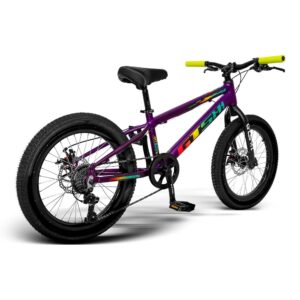 Bic GTSM1 MTB20 7V Cambio Shimano Freio Disco Roxo Fosco