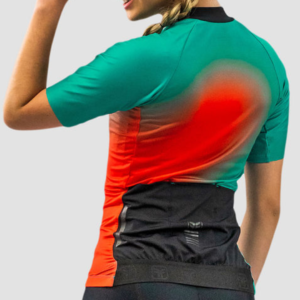 Camisa Ciclismo Fem Free Force Start All Fit Thermal Orange Tam P