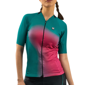 Camisa Ciclismo Fem Free Force Start All Fit Thermal Rose Tam  3P