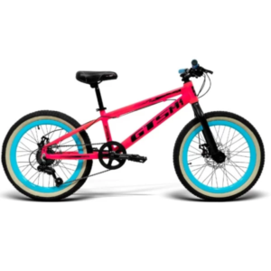 Bic GTSM1 MTB20 7V Cambio Shimano Freio Disco  Rosa Neon