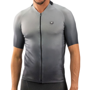 Camisa Ciclismo Masc Free Force Start All Fit Steel Gradient Tam 3G