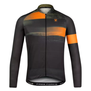 Camisa Ciclismo Masc Free Force Basic ML Ground Vrd Militar Tam M