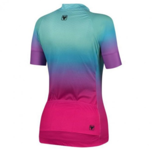 Camisa Ciclismo Feminino Free Force Sport Mirage Verde Água Tam G