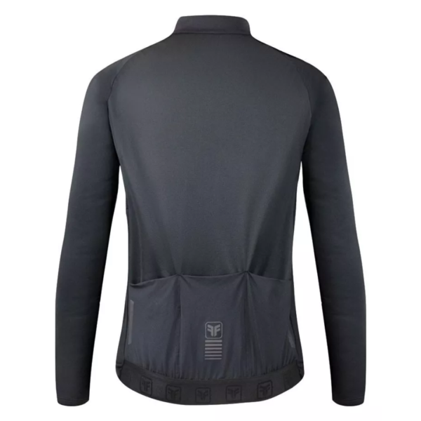 Camisa Ciclismo Masc Free Force Start ML Peluciada Black Tam GG - Image 2