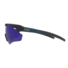 Óculos HB Shield Evo 2.0 Matte Blk Metallic Blue Blue Chrome - Image 3