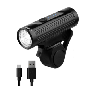 Farol Bicicleta Elleven Super 700 Lumiens USB Alumínio