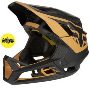 Capacete Bike FOX Proframe TUK Preto / Ferrugem Tam M