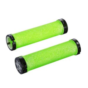 Manopla Bicicleta Supacaz Diamond Kush Neon Green