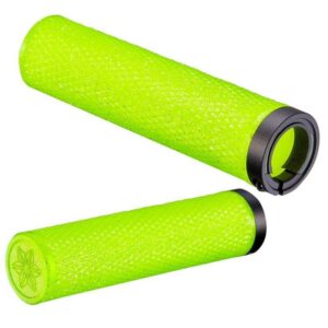 Manopla Bicicleta Supacaz Diamond Kush Neon Yellow 34mm