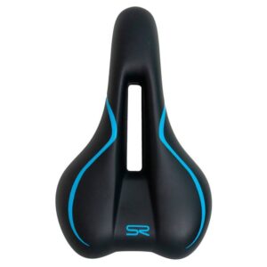 Selim Bicicleta Holy Vazado Selle Royal Preto / Azul