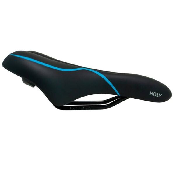 Selim Bicicleta Holy Vazado Selle Royal Preto / Azul - Image 3