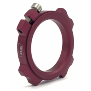 Regulador ICTUS para pedivela BB30 Vermelho (Eixo de 30mm)