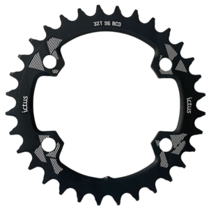 Coroa Ictus BCD 96 Assimétrica 32 T Preta