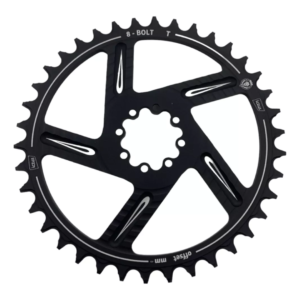 Coroa Ictus Direct Mount D1 8 Bolt Offset 0mm 36 Preta