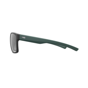 Óculos HB Freak Matte Black Military Green Gradiente Gray