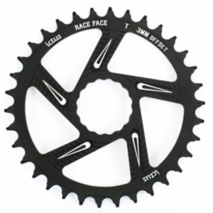 Coroa Ictus Race Face Offset 3mm 36 T Preta