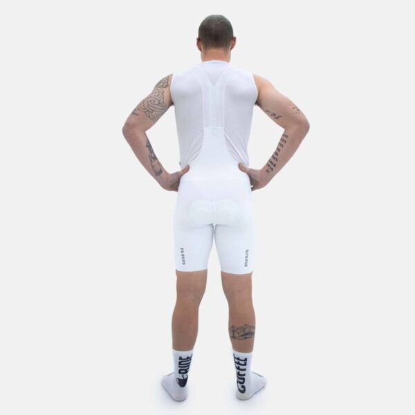 Bretelle Ciclismo Masculino Marcio May Moove Branco / Preto - Image 4