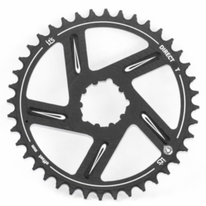 Coroa Ictus Direct Offset 3mm 38 T Preta (Compativel Sram)