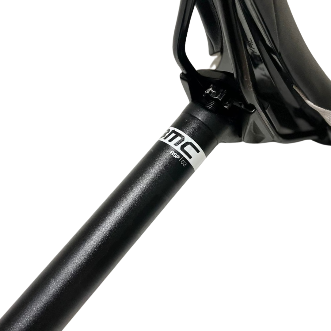 Kit Cock-pit BMC RDB03 Alloy guidão+mesa+canote+selim Usados - Imagem 7