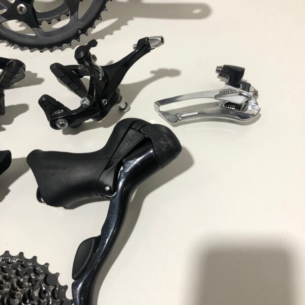 Kit Shimano SORA 3500 2x9 Completo Usado - Image 4