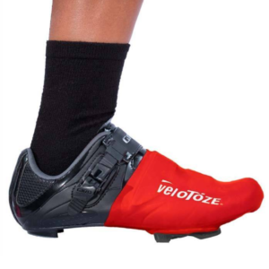 Capa Sapatilha Velotoze Ponteira Latex VERMELHO Tam ÚNICO
