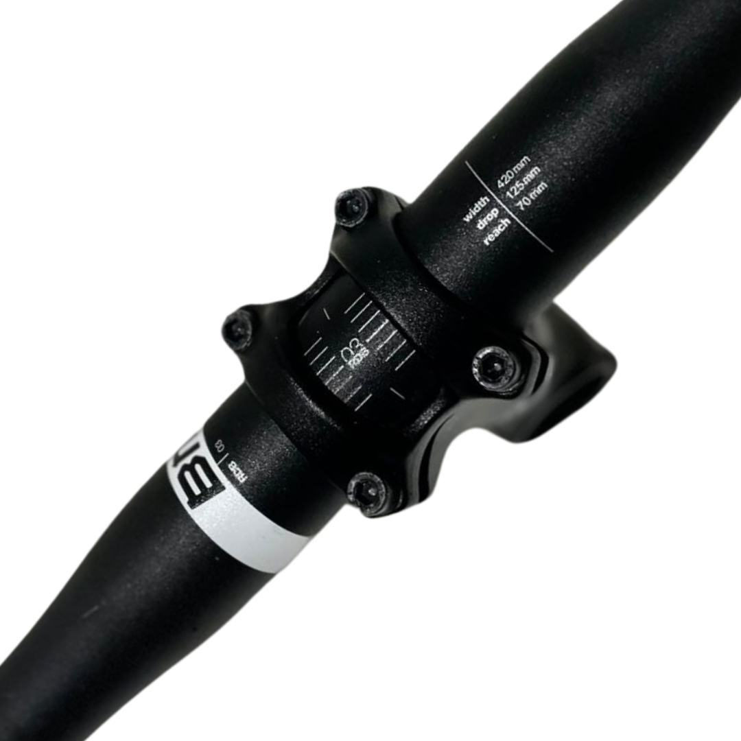Kit Cock-pit BMC RDB03 Alloy guidão+mesa+canote+selim Usados - Imagem 5
