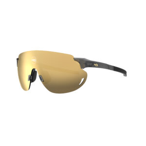 Óculos HB Quad Z 2.0 Gloss Onyx Gold Chrome